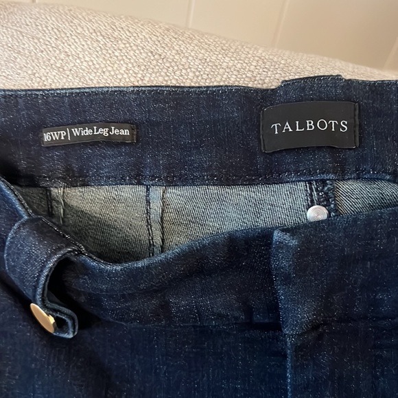 Talbots Wide Leg Jeans - Picture 5 of 9